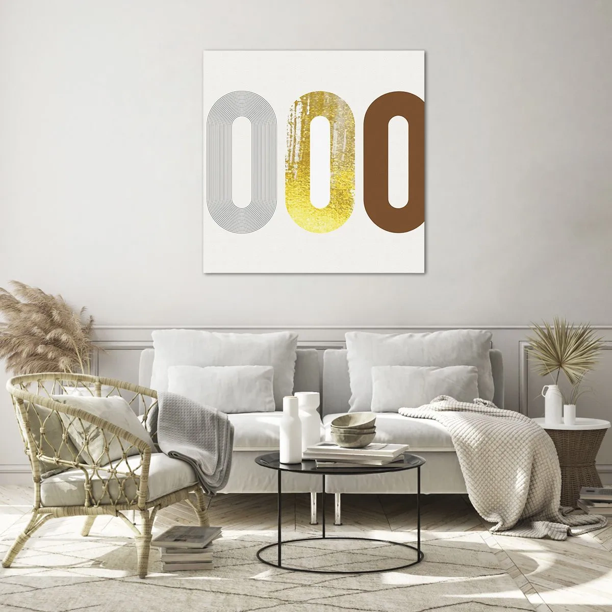 Schilderen op glas - Oooo! - 60x60 cm