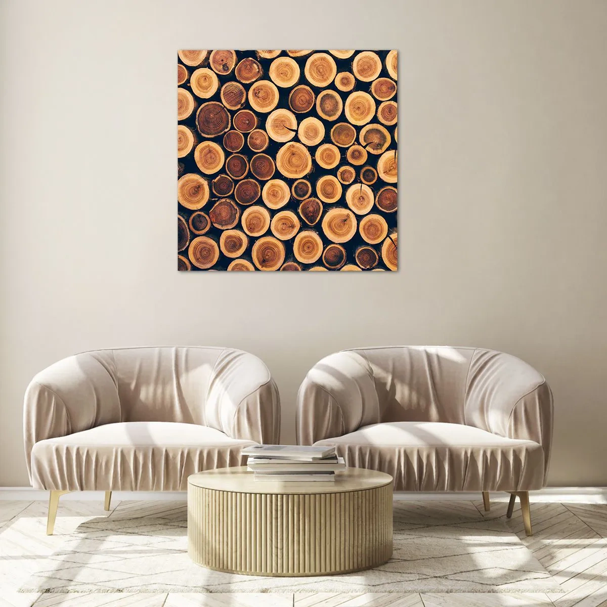 Schilderen op glas - Hoe oud zie ik eruit? - 30x30 cm