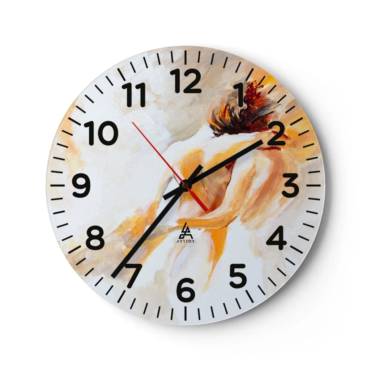 Wandklok - Klok - In de lucht van nabijheid - 40x40 cm