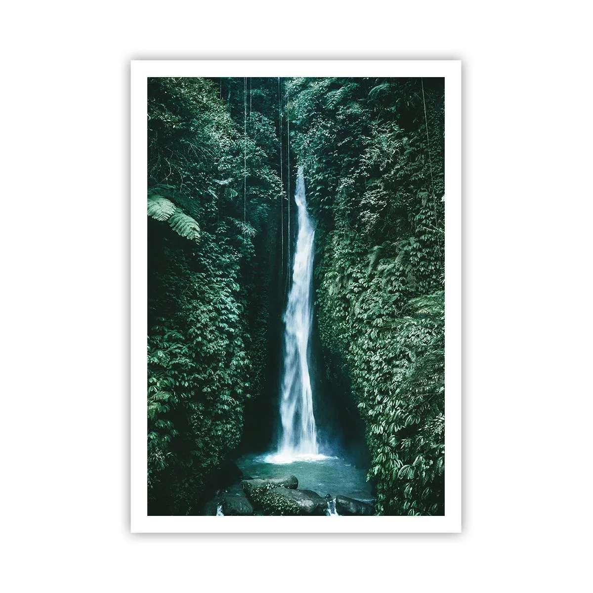 Poster - Tropische spa - 70x100 cm