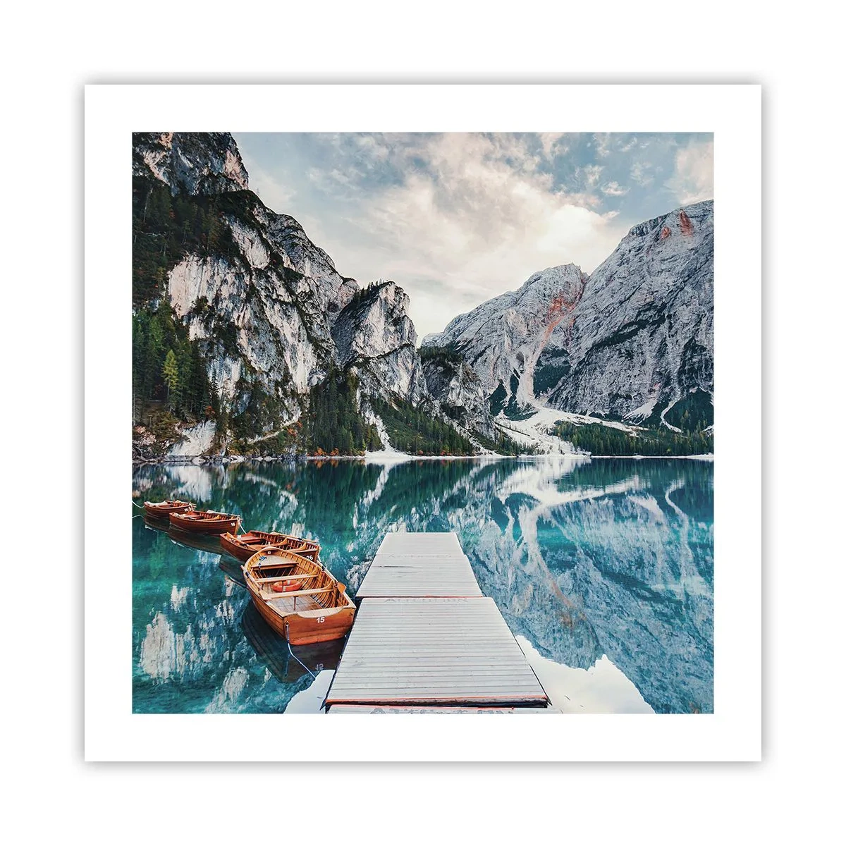 Poster - We zullen je schoonheid laten zien - 50x50 cm
