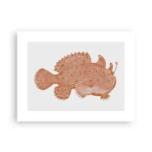 Poster - En toch een vis - 40x30 cm