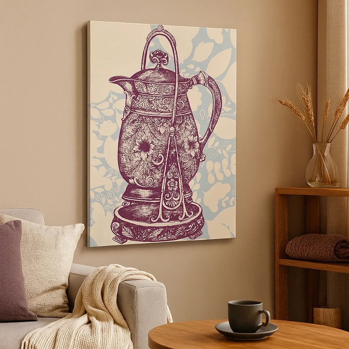 Schilderen op canvas - De schoonheid van het dagelijks leven - 50x70 cm