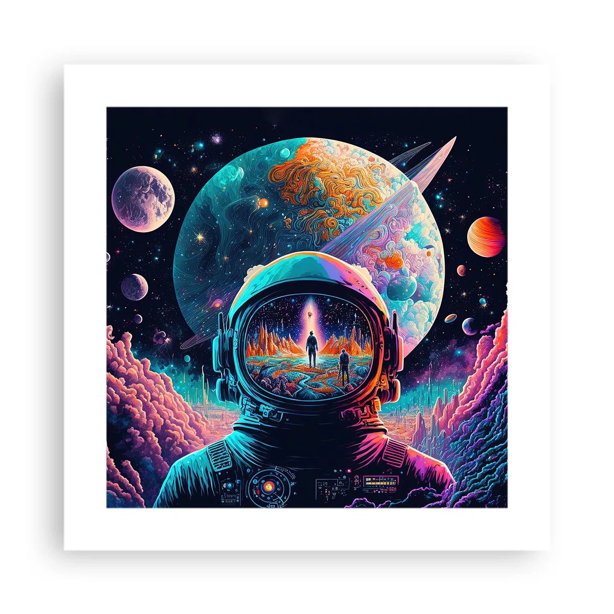 Poster - Filosofen hebben er niet van gedroomd - 40x40 cm