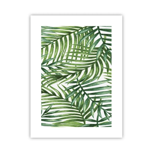 Poster - Onder de groene luifel - 30x40 cm