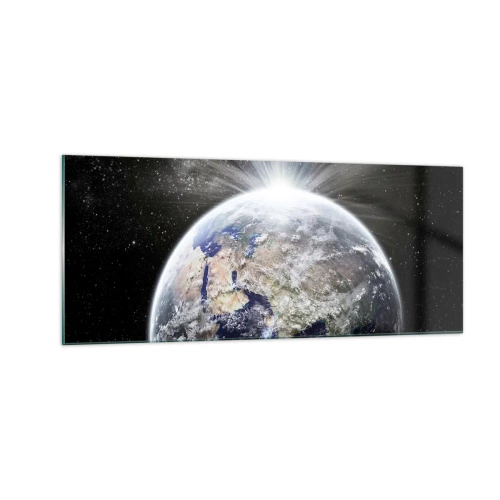 Schilderen op glas - In volle pracht - 100x40 cm