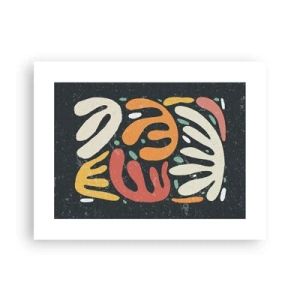 Poster - Compositie – ik sta op het punt je te pakken te krijgen - 40x30 cm