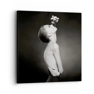 Schilderen op canvas - Excentrieke elegantie - 40x40 cm