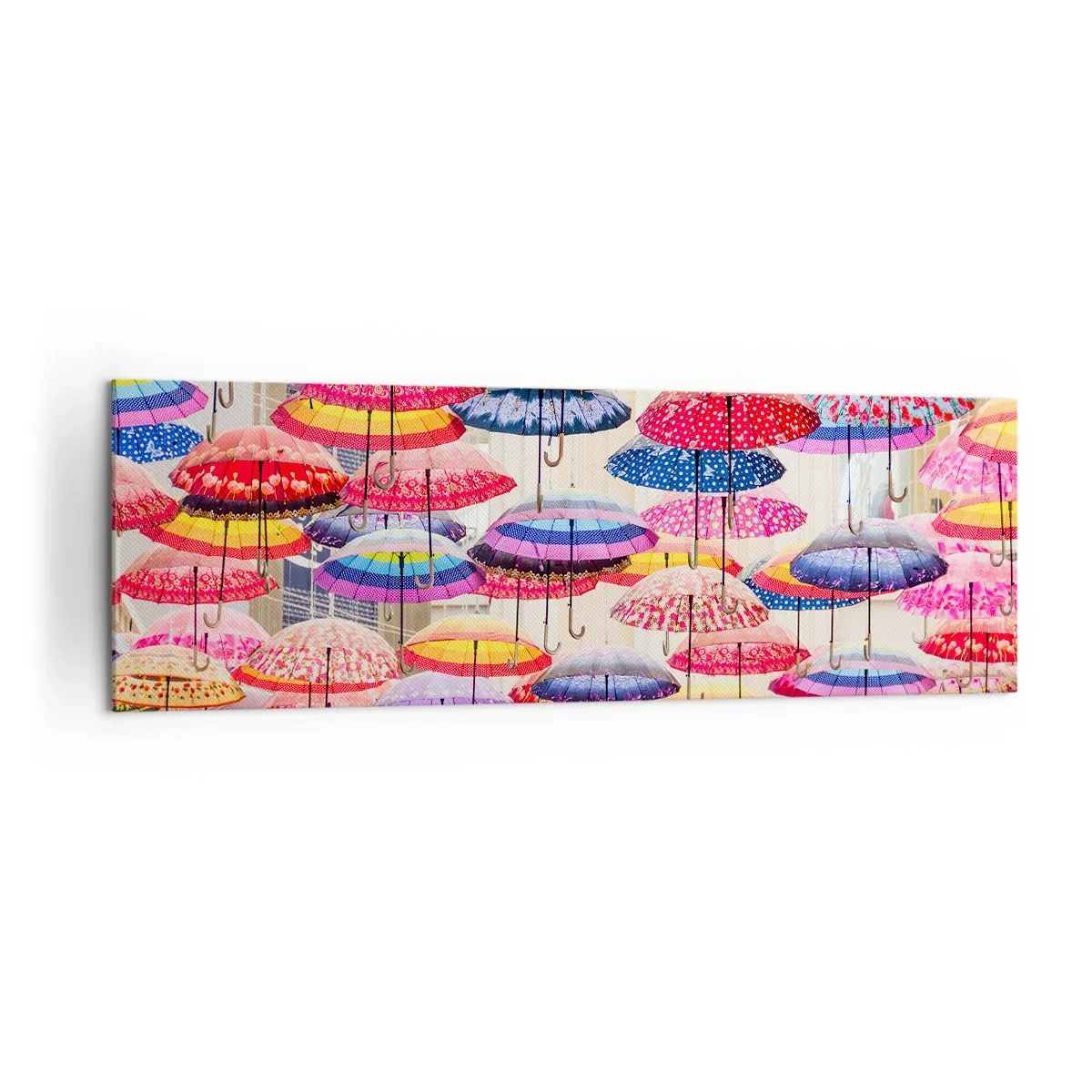Schilderen op canvas - Stadsweide - 160x50 cm