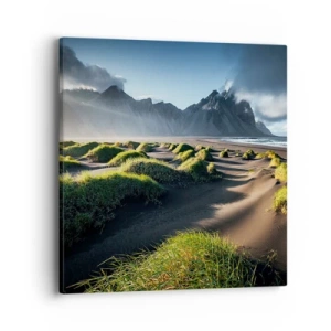 Schilderen op canvas - Harmonie van de elementen - 40x40 cm