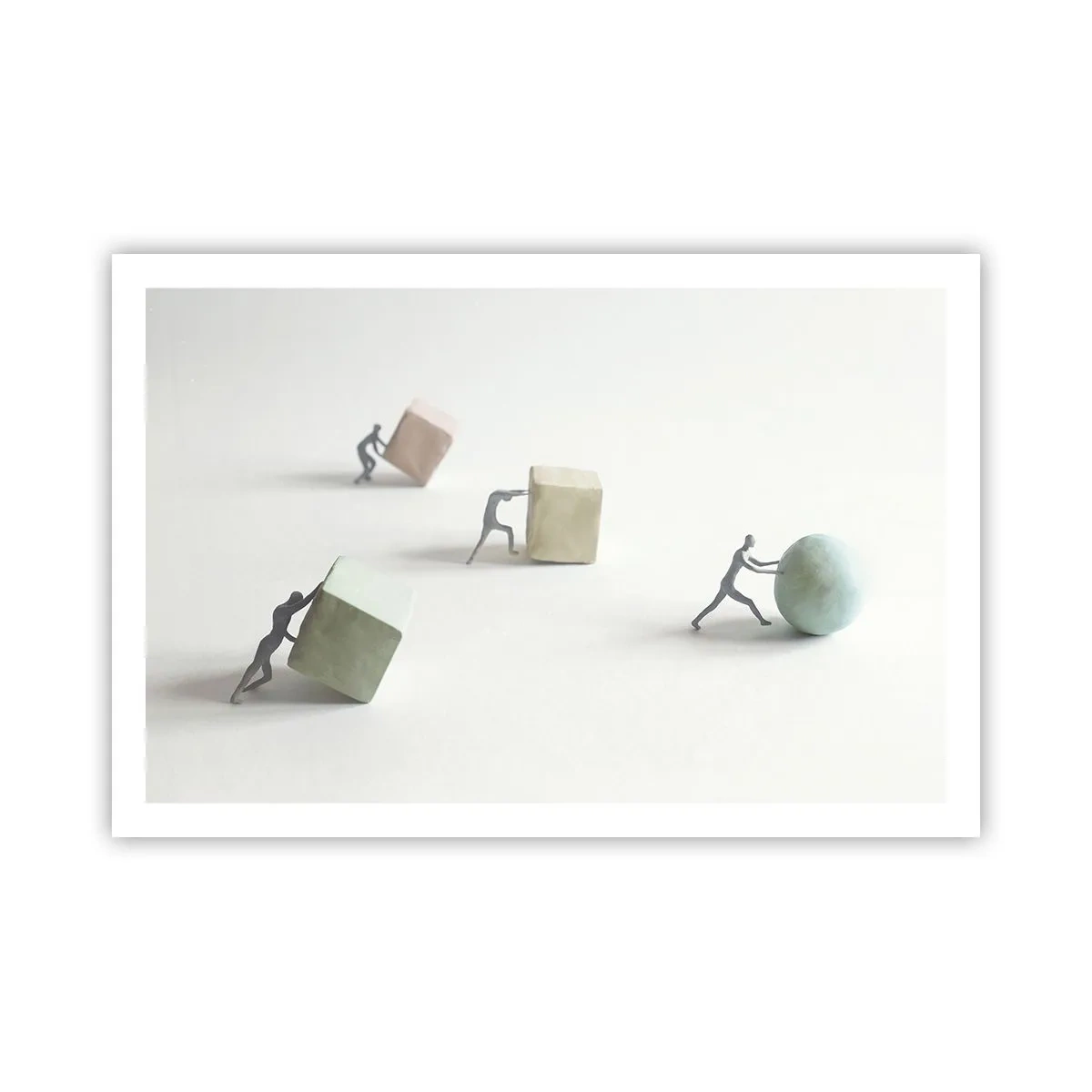 Poster - Puur leven - 91x61 cm