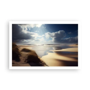 Poster - Strand, wild strand - 91x61 cm