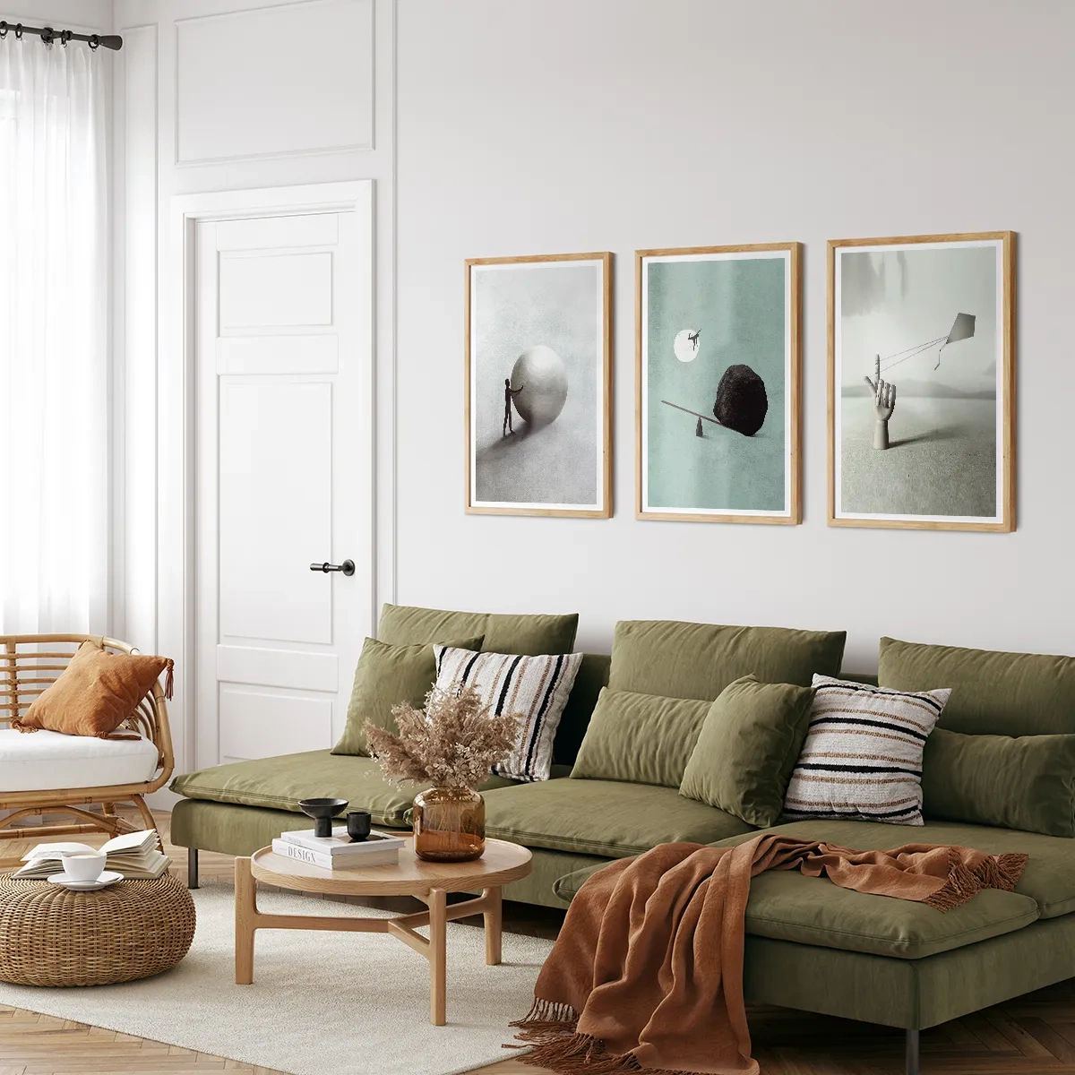 Hang in there - Inspiratie voor de woonkamer