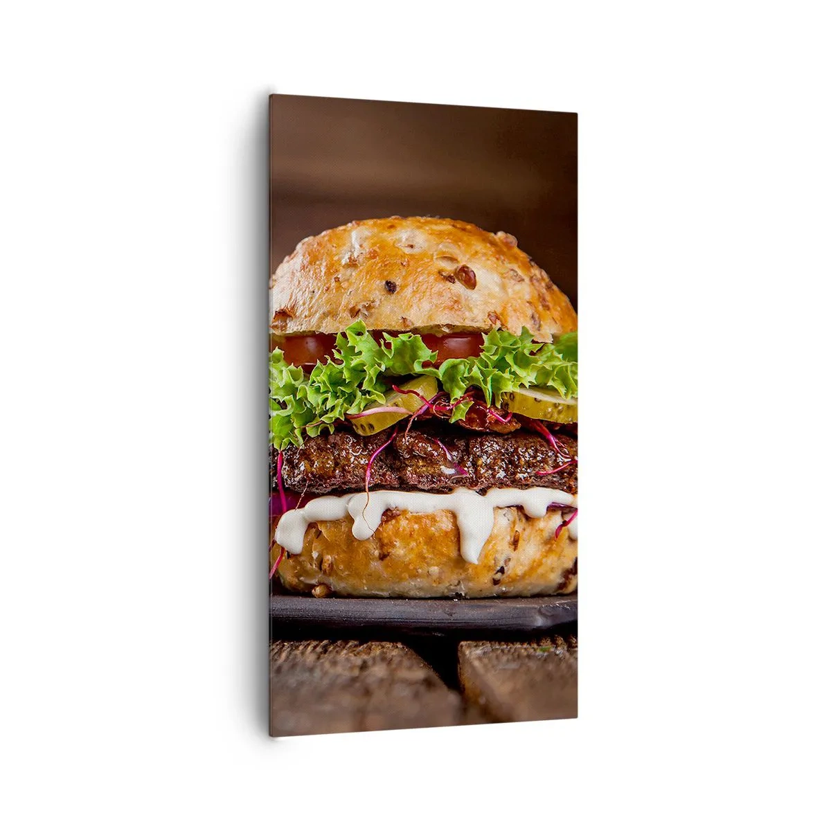 Schilderen op canvas - Amerikaanse droom - 65x120 cm