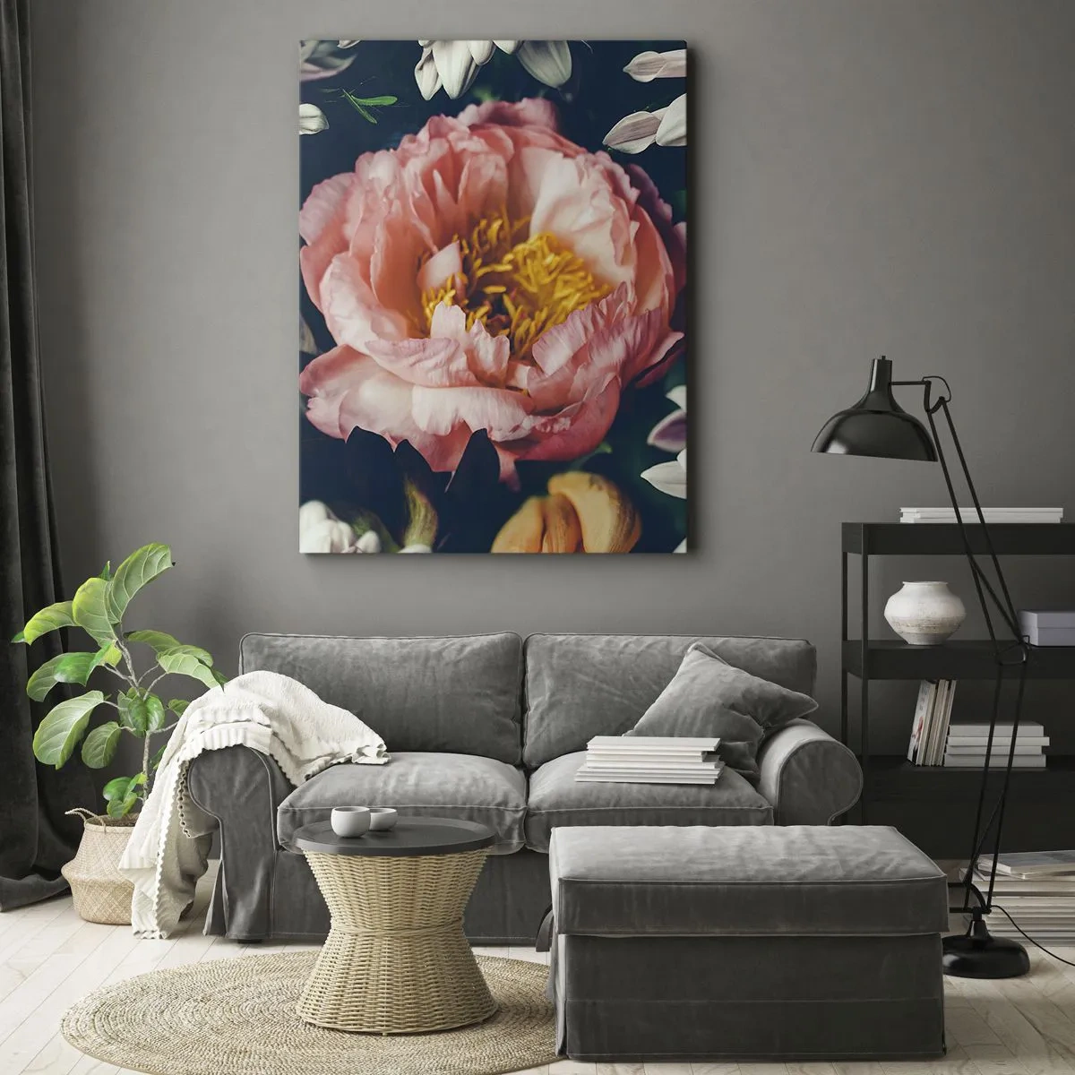 Schilderen op canvas - Met barokke pracht - 50x70 cm