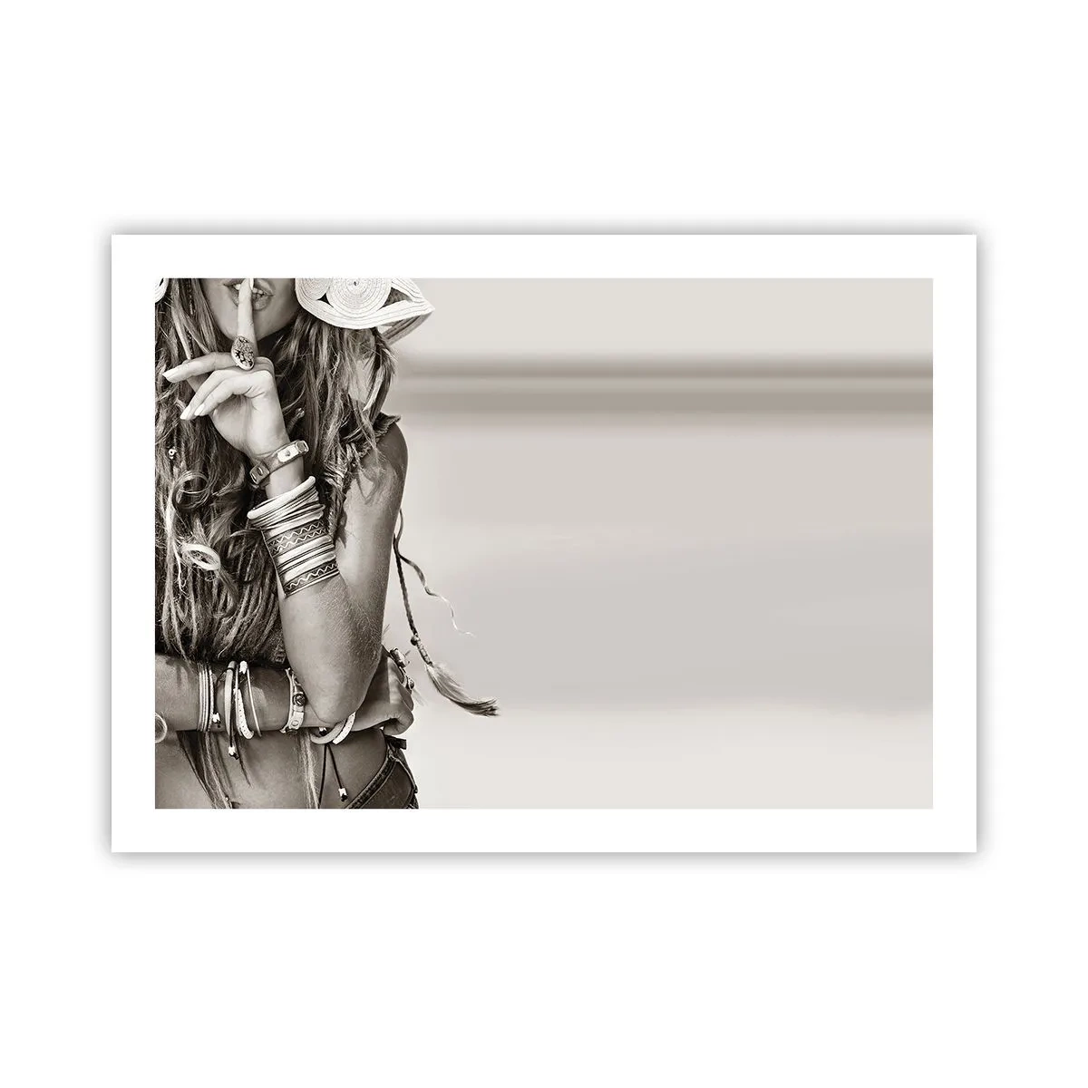 Poster - Waarom een meisje - 70x50 cm