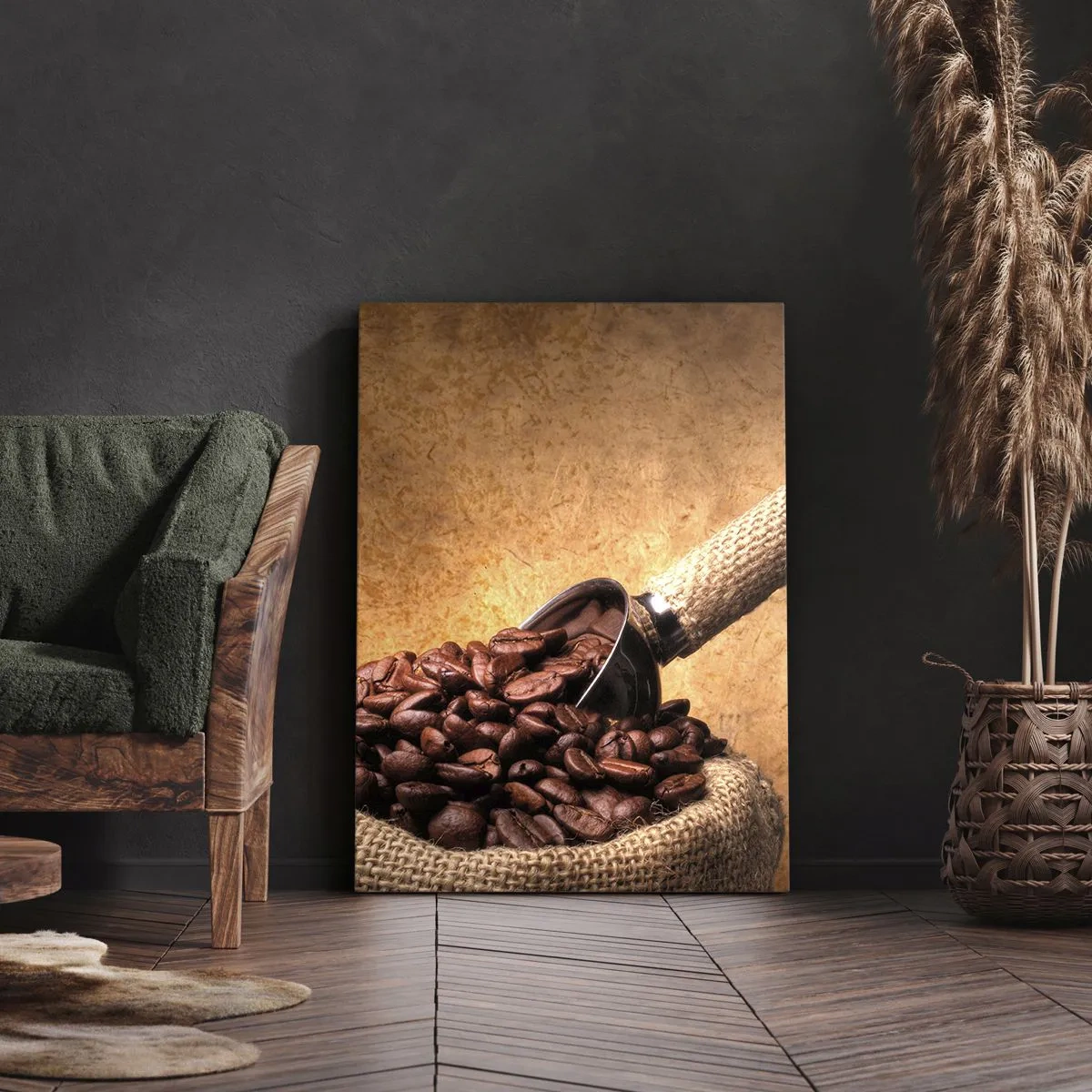 Schilderen op canvas - Aan de bron van de smaak - 70x100 cm