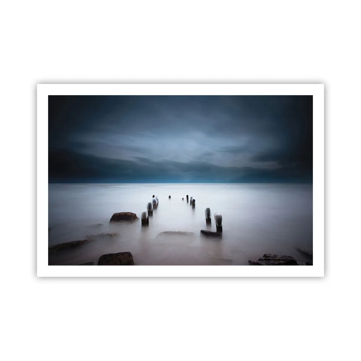 Poster - Peinzend meer - 91x61 cm