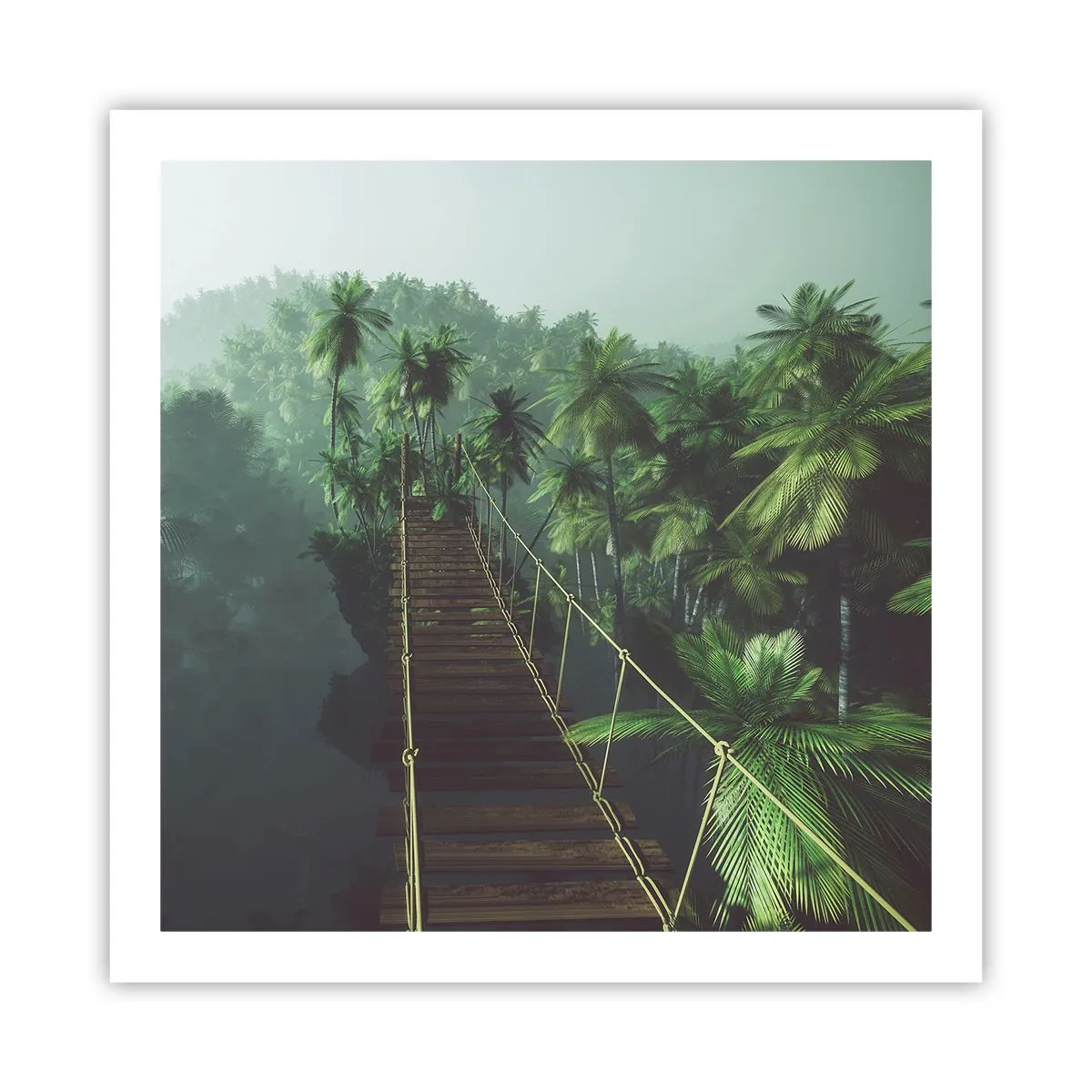 Poster - Over de branding van groen - 60x60 cm