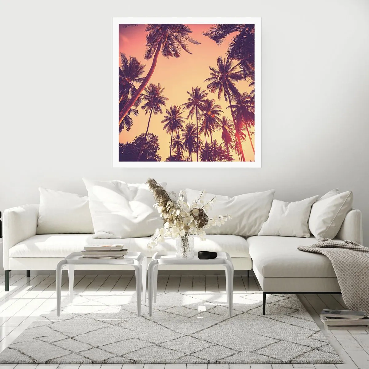 Poster - Een tropische variant - 30x30 cm