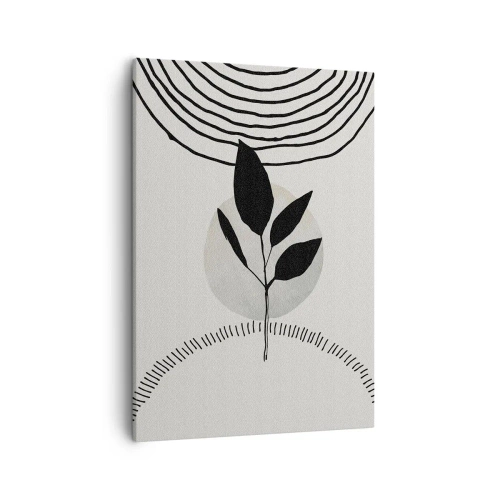 Schilderen op canvas - Compositie: natuurrituelen - 50x70 cm