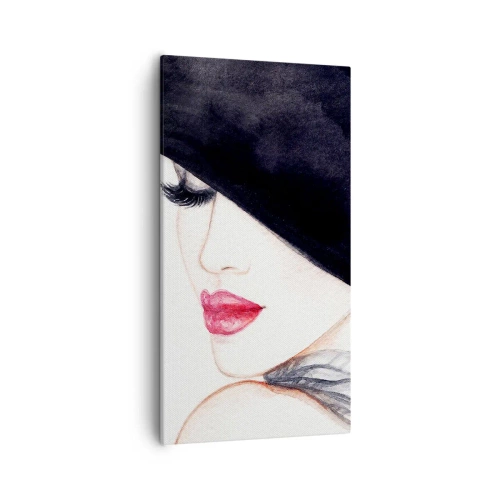Schilderen op canvas - Elegantie en sensualiteit - 55x100 cm