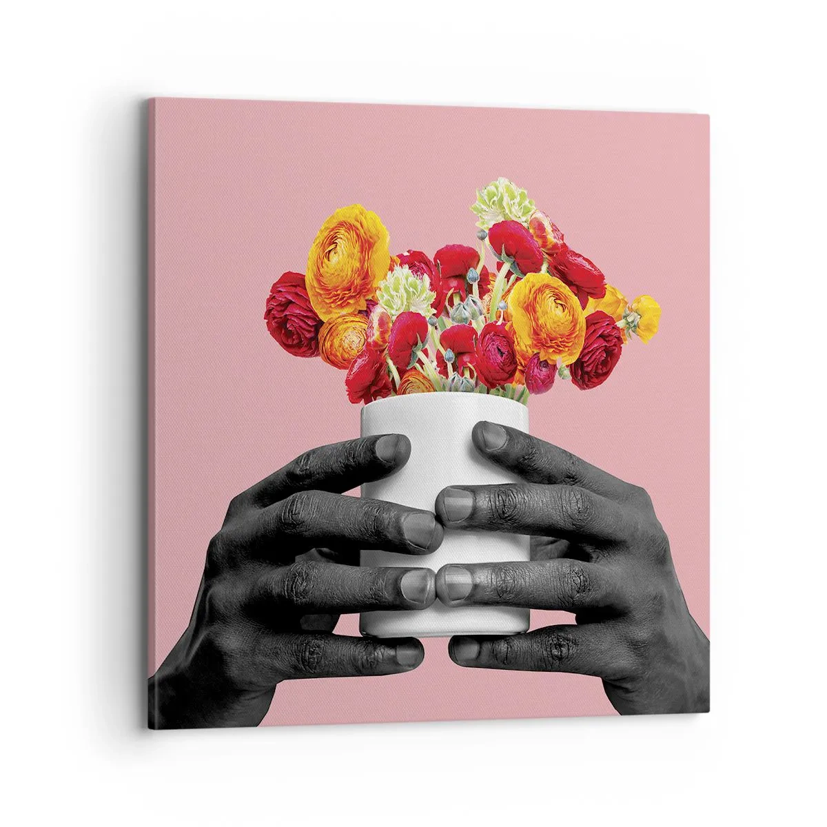 Schilderen op canvas - De apotheose van het leven - 70x70 cm