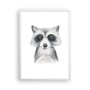 Poster in een witte lijst - Een moment om te verhuizen - 50x70 cm