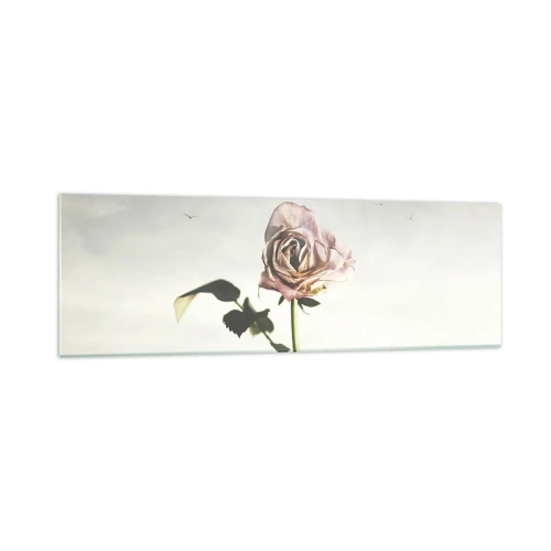 Schilderen op glas - Begroeting van de lente - 160x50 cm