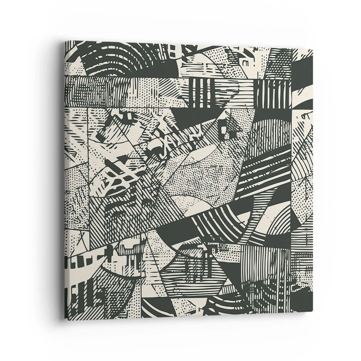 Schilderen op canvas - De dynamiek van nu - 40x40 cm