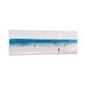 Schilderen op glas - Een natuurlijke behoefte - 160x50 cm