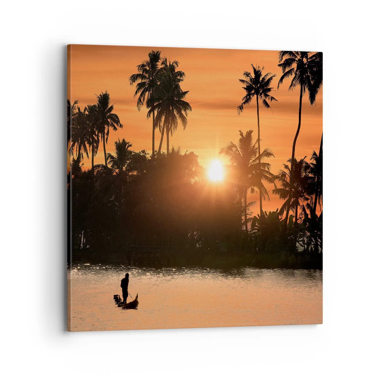 Schilderen op canvas - Tijd om te ontspannen - 70x70 cm