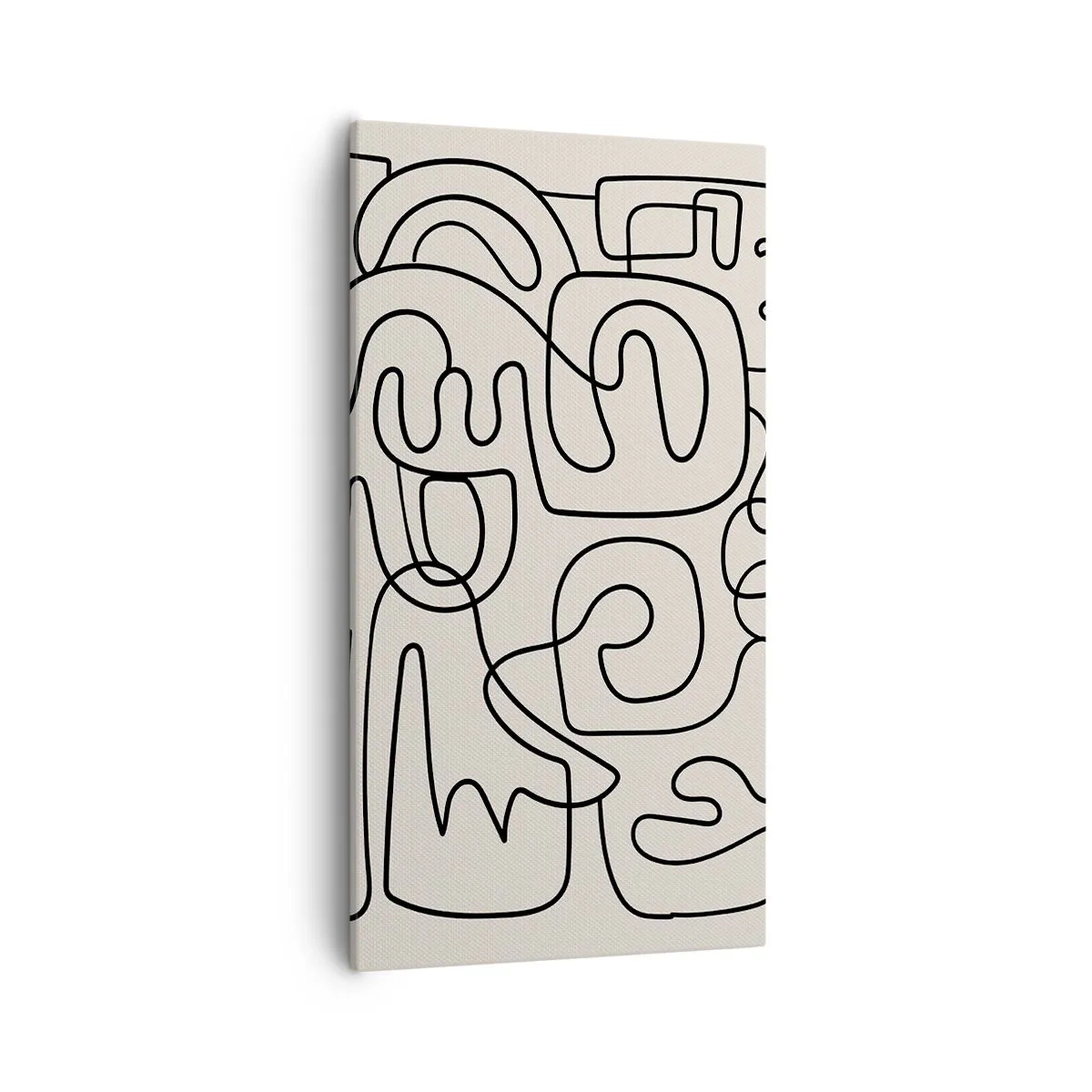 Schilderen op canvas - Volg het pad - 55x100 cm