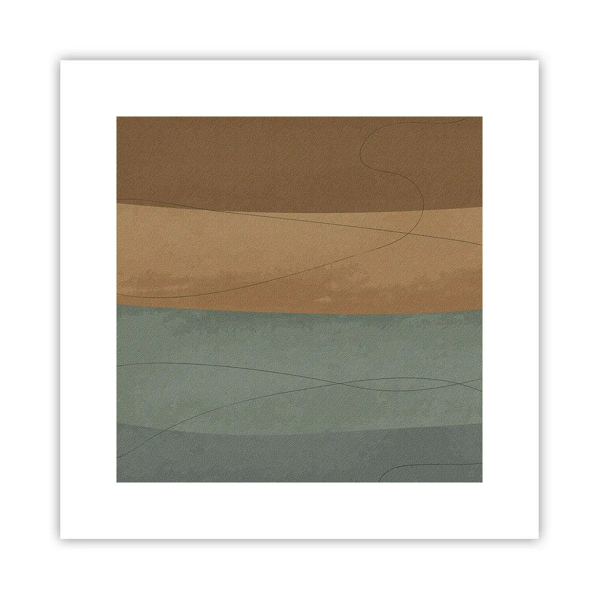 Poster - Horizontale compositie - 30x30 cm