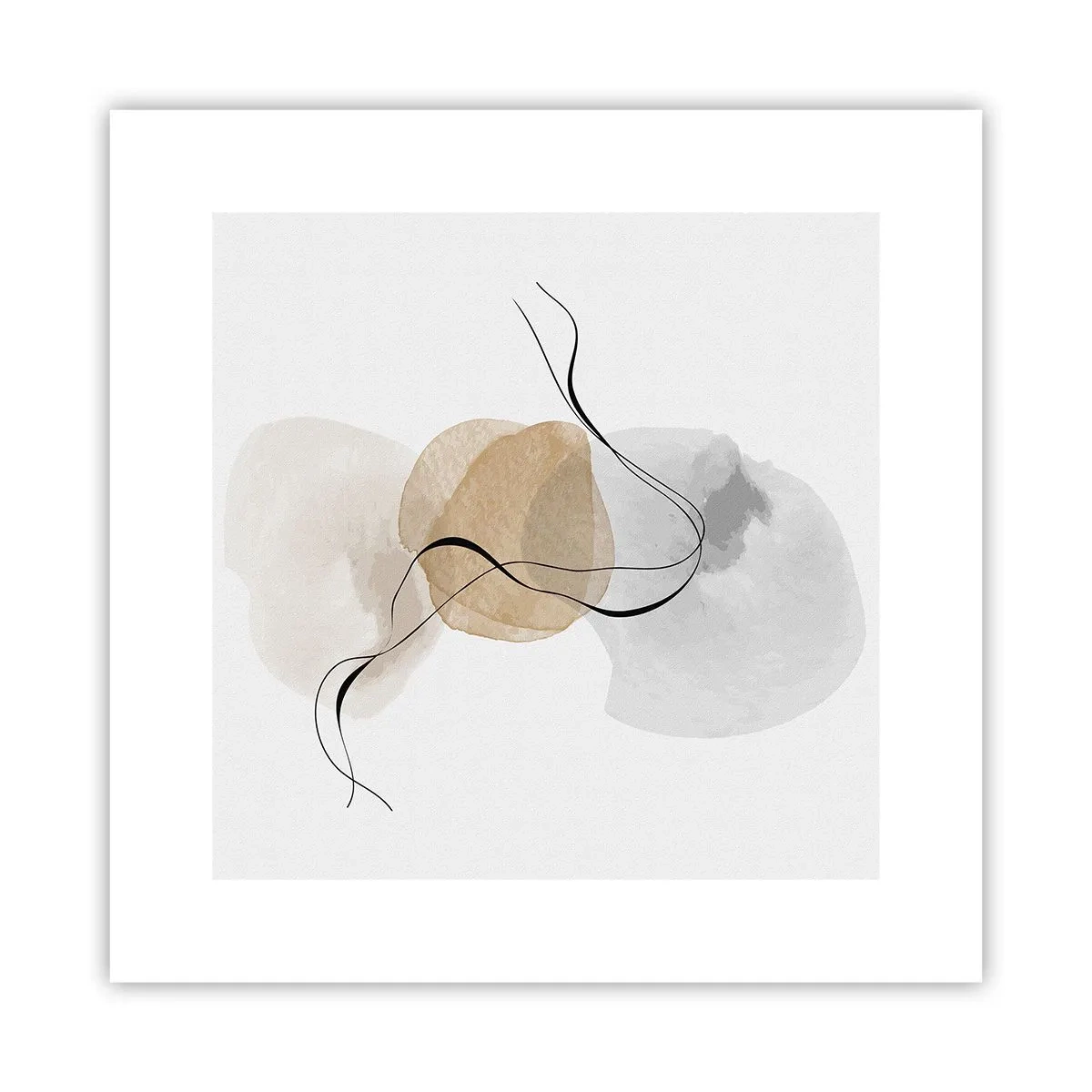 Poster - Lucht kralen - 30x30 cm