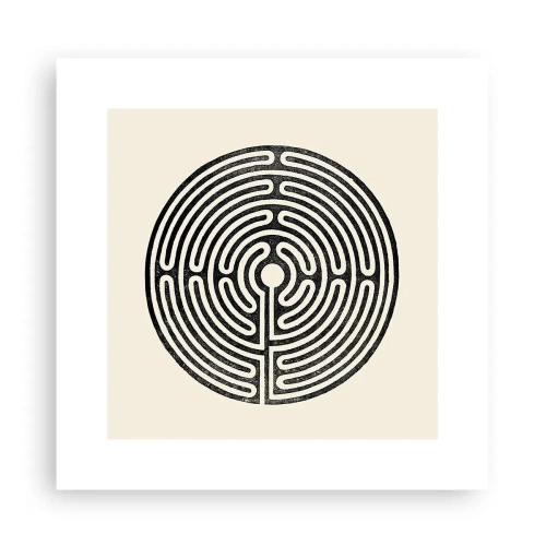 Poster - Mysterieuze orde - 30x30 cm