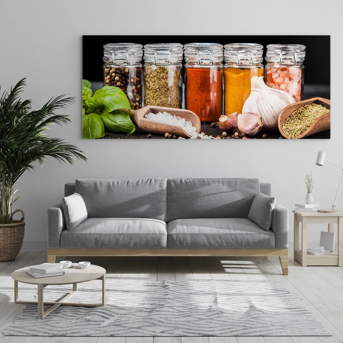 Schilderen op glas - Zodat het leven smaak heeft - 100x40 cm