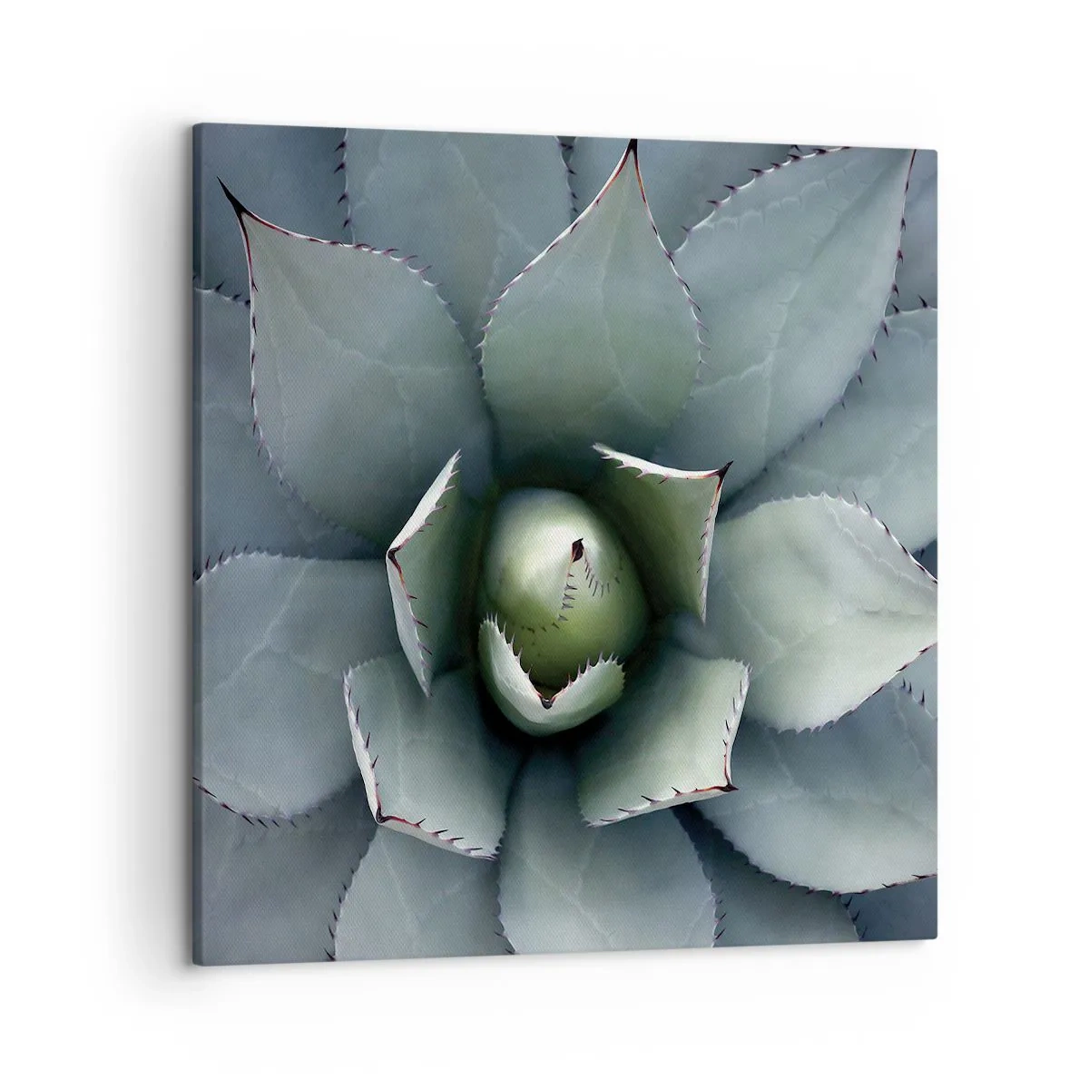 Schilderen op canvas - Het trekt aan en waarschuwt - 50x50 cm