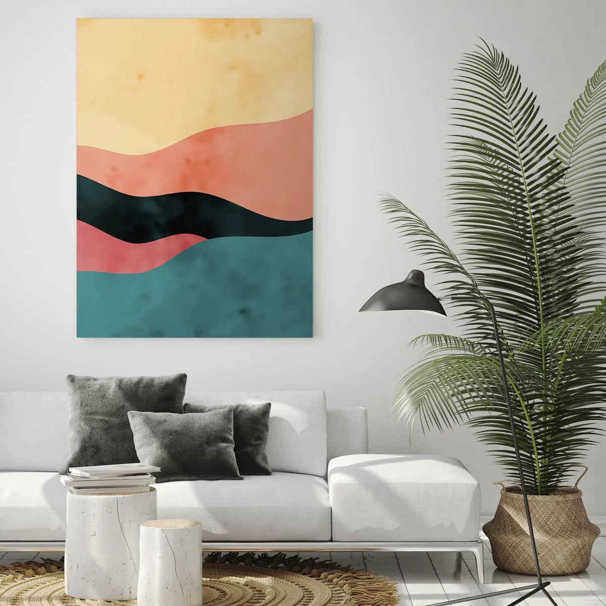 Schilderen op glas - Conforme non-conformiteit - 50x70 cm