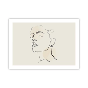 Poster - Een trotse blik - 70x50 cm