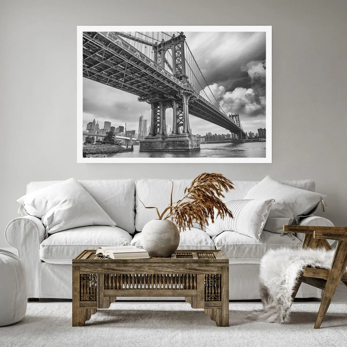 Poster - Naar het hart van de stad - 70x50 cm