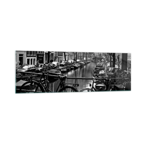 Schilderen op glas - Een heel Nederlands uitzicht - 160x50 cm