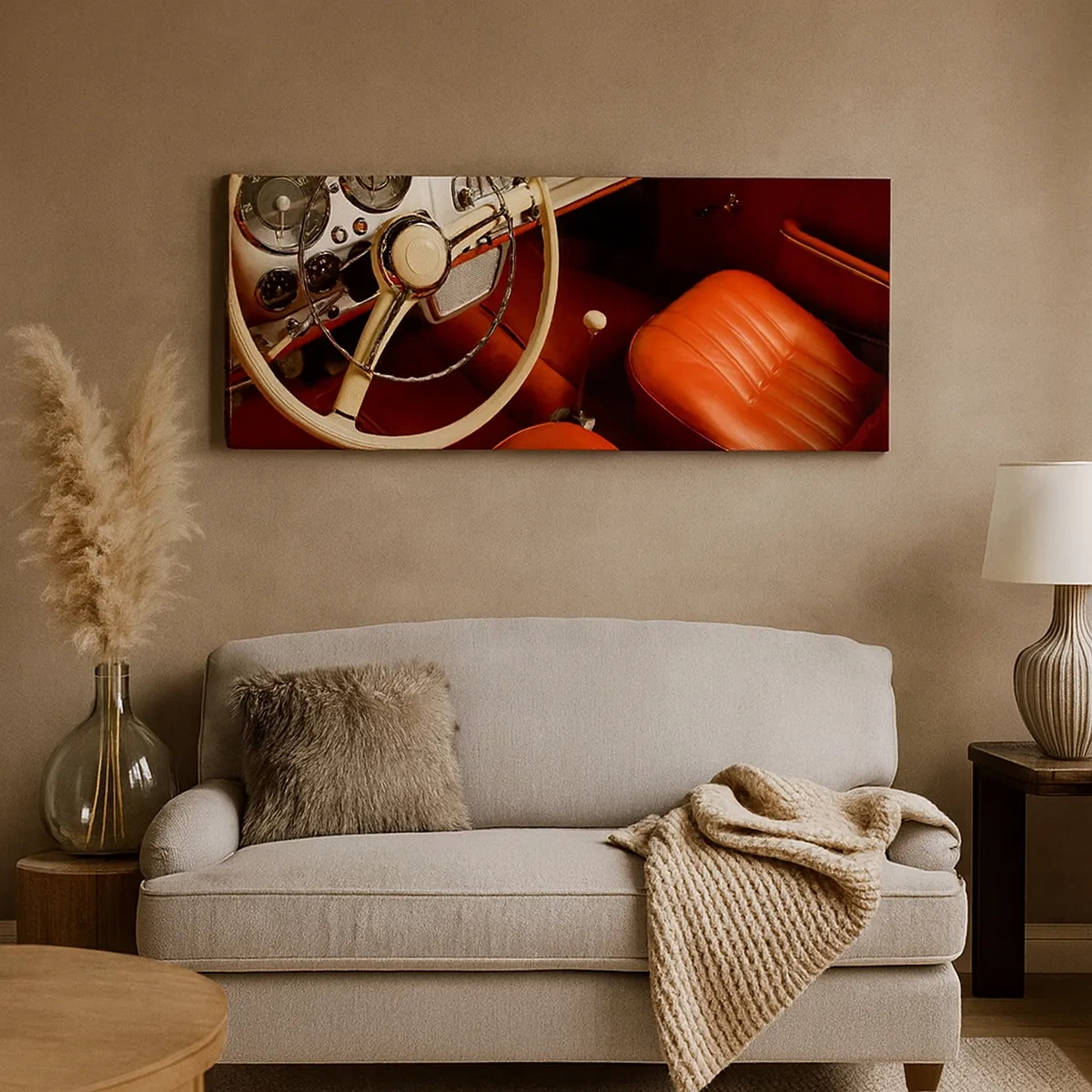 Schilderen op canvas - Vintage luxe - 30x30 cm