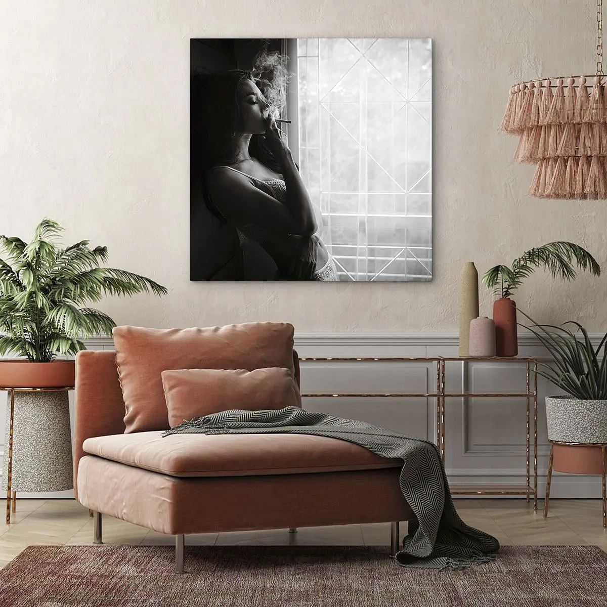 Schilderen op canvas - Een sensueel moment - 30x30 cm