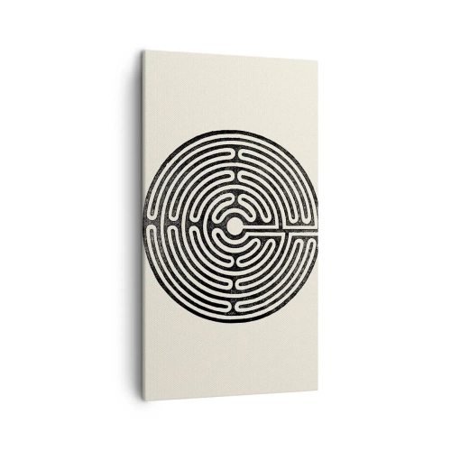 Schilderen op canvas - Mysterieuze orde - 45x80 cm