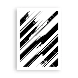 Poster - Een intense en dynamische compositie - 50x70 cm