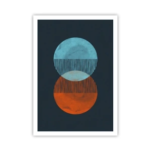 Poster - Astronomische fantasie - 70x100 cm