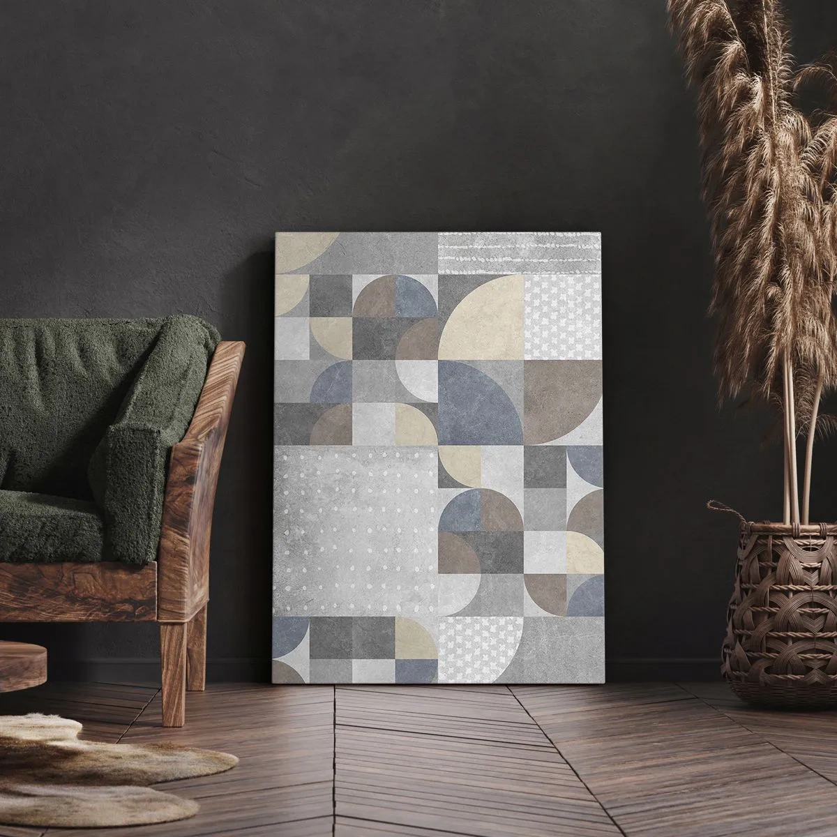 Schilderen op canvas - Keramische fantasie - 80x120 cm