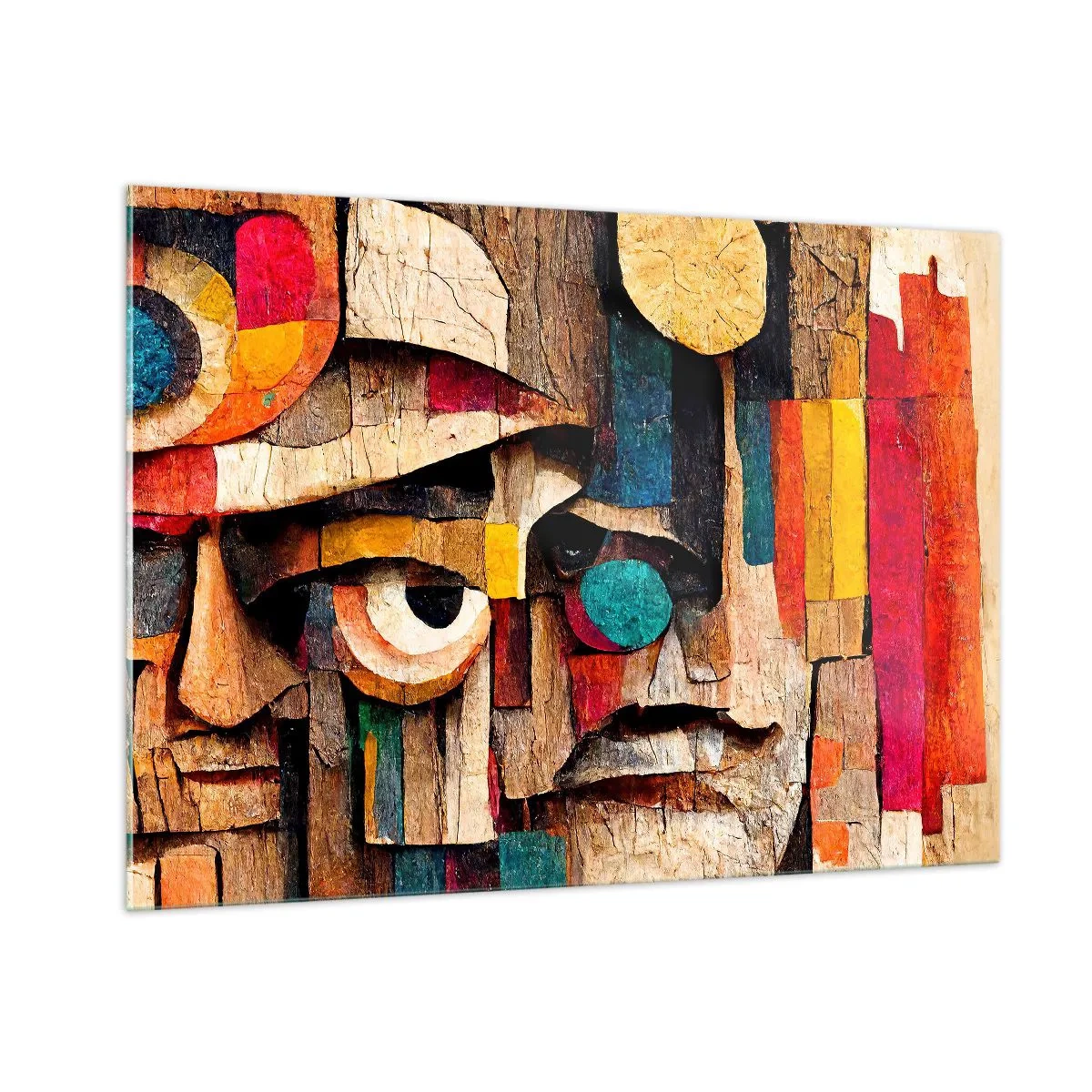 Schilderen op glas - Ik zie je… - 100x70 cm