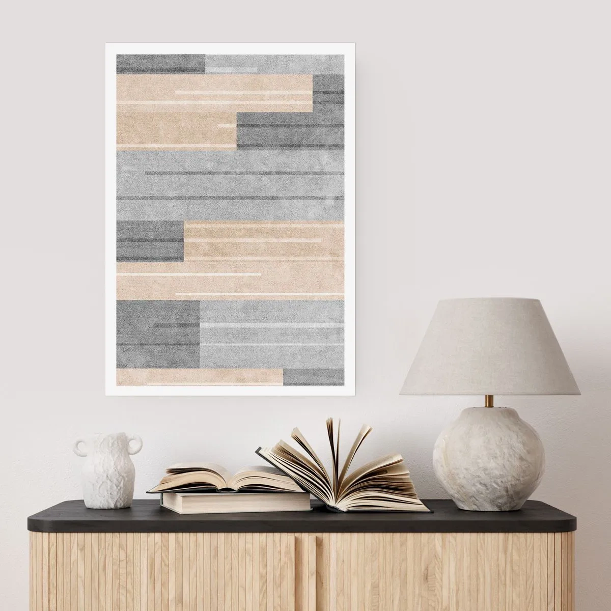 Poster - Compositie: houd verticaal - 50x70 cm